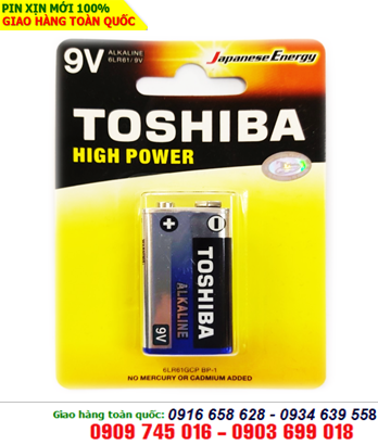 Toshiba 6LR61GCP-BP1, Pin vuông 9v Alkaline Toshiba High Power 6LR61GCP-BP1 chính hãng